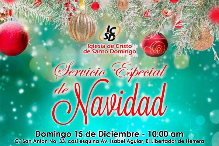 Servicio Especial de Navidad 2019